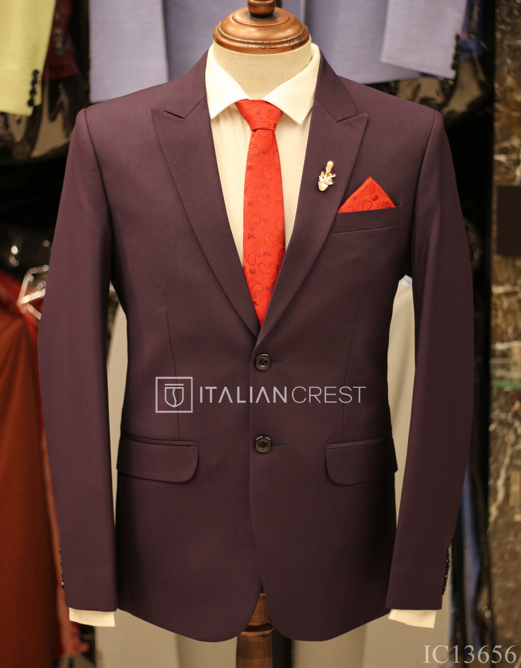 IC13656-Peak Lapel Suits