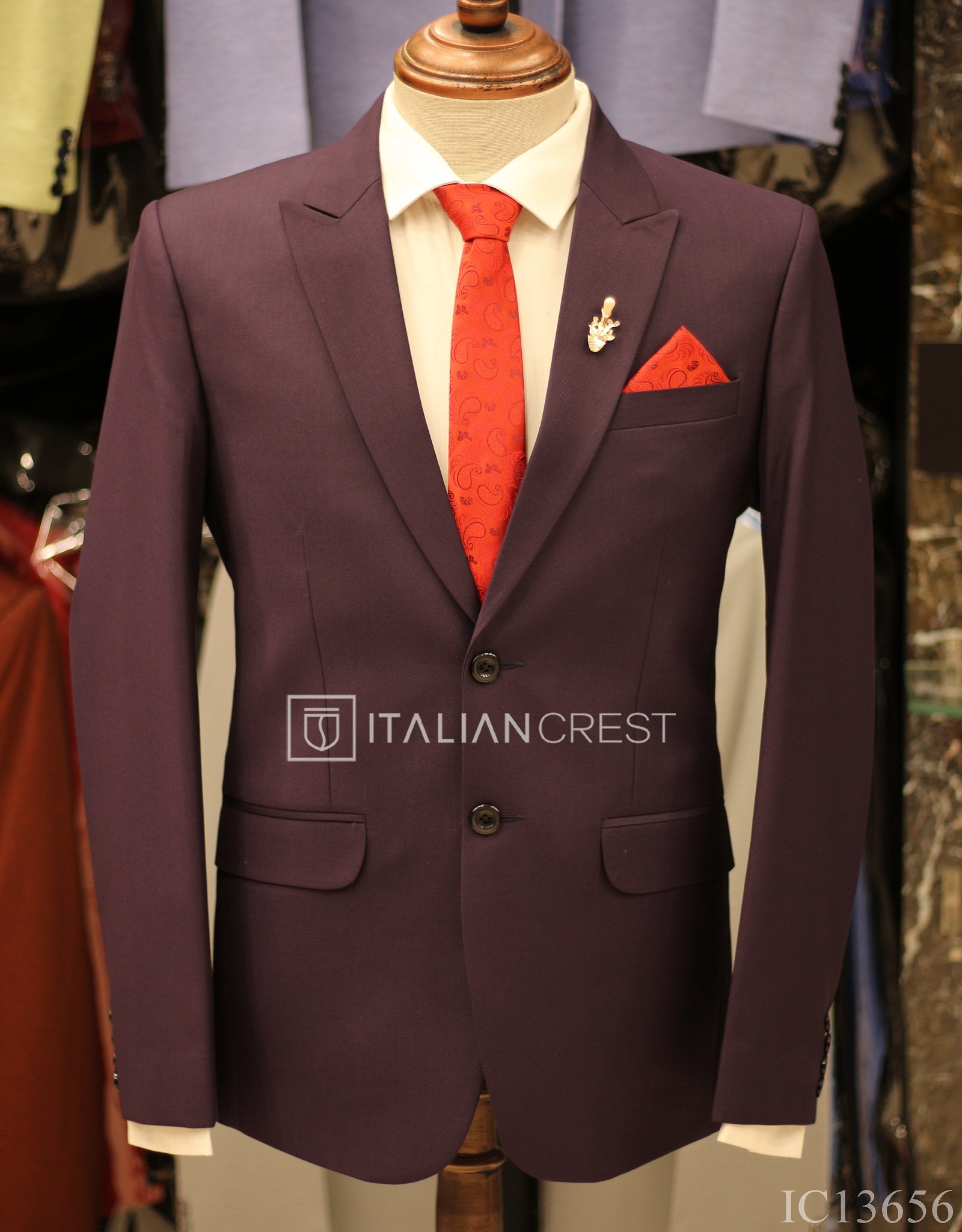 IC13656-Peak Lapel Suits