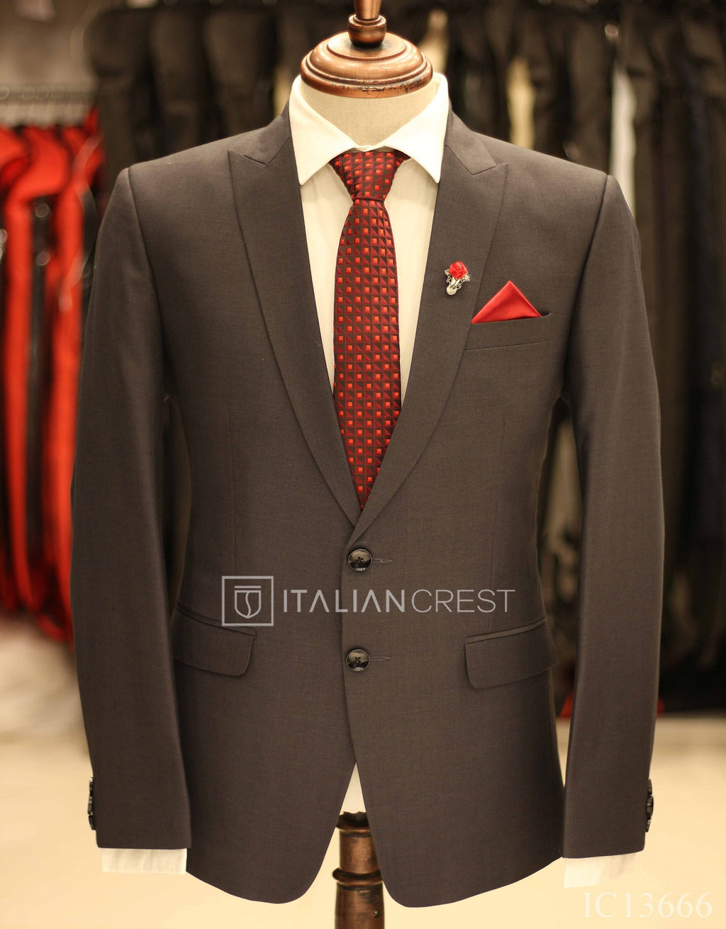 IC13666-Peak Lapel Suits