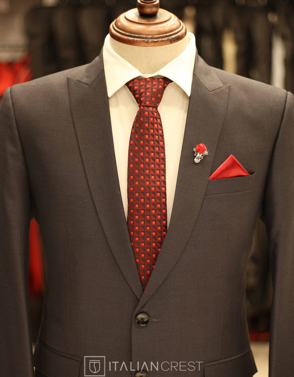 IC13666L-Peak Lapel Suits