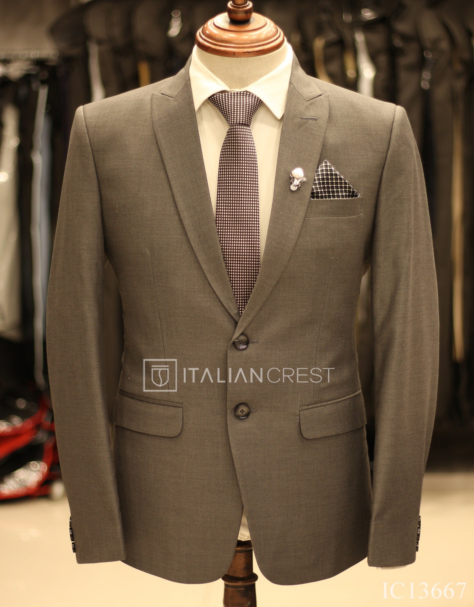 IC13667L-Peak Lapel Suits