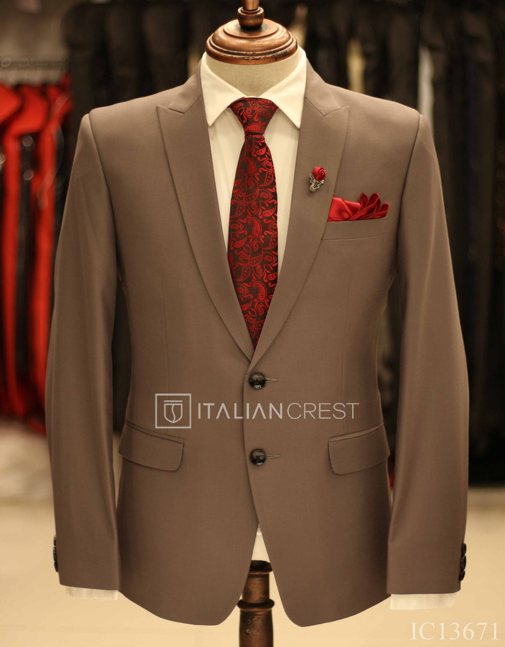 IC13671-Peak Lapel Suits