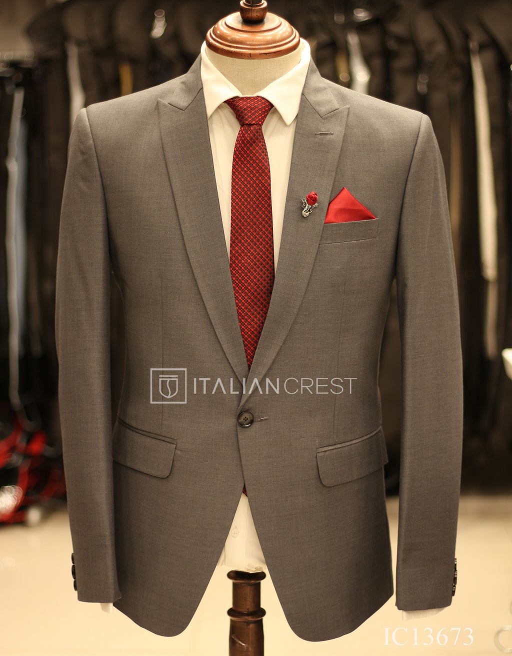 IC13673L-Peak Lapel Suits