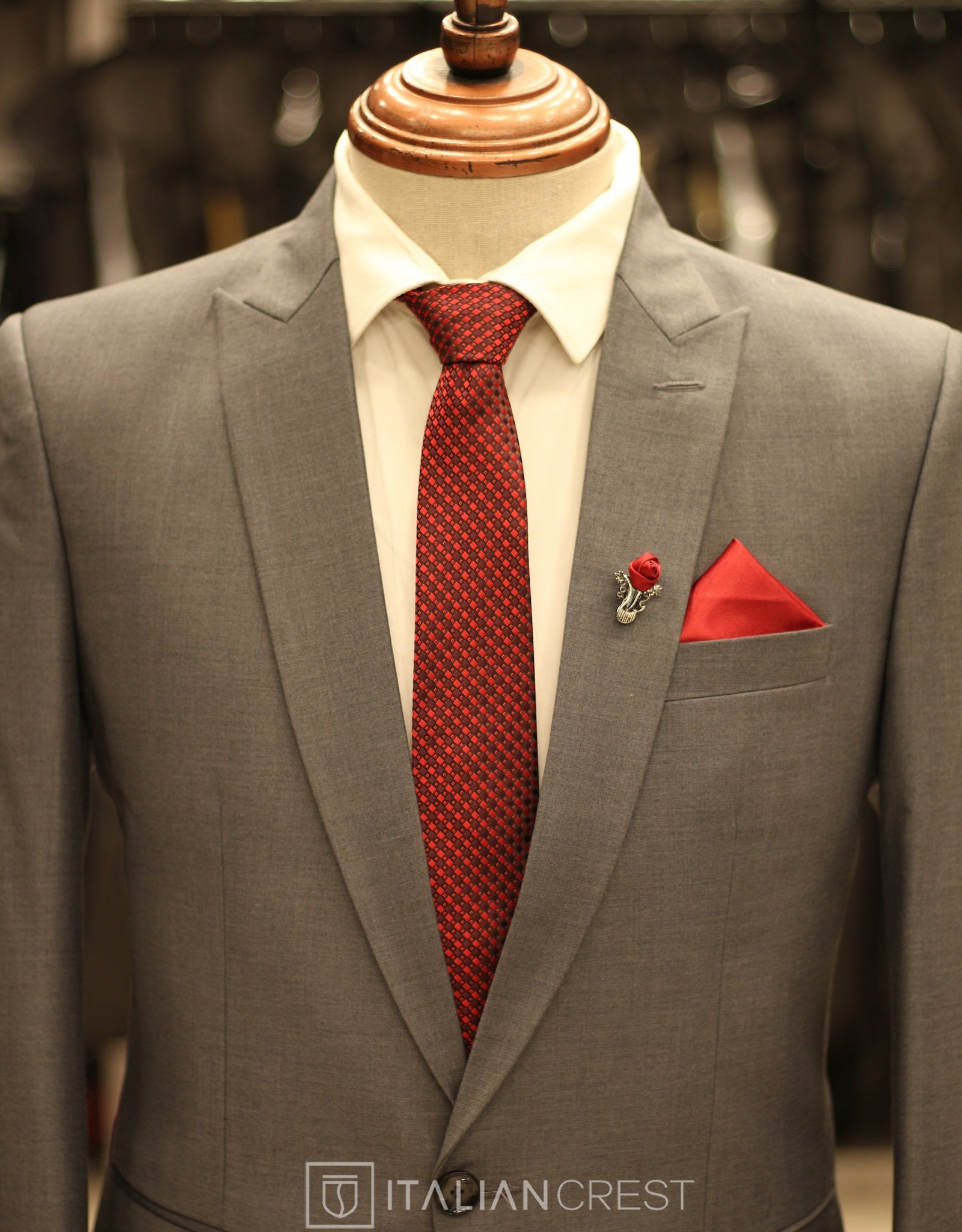 IC13673L-Peak Lapel Suits