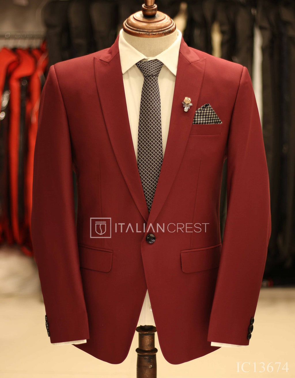IC13674-Peak Lapel Suits
