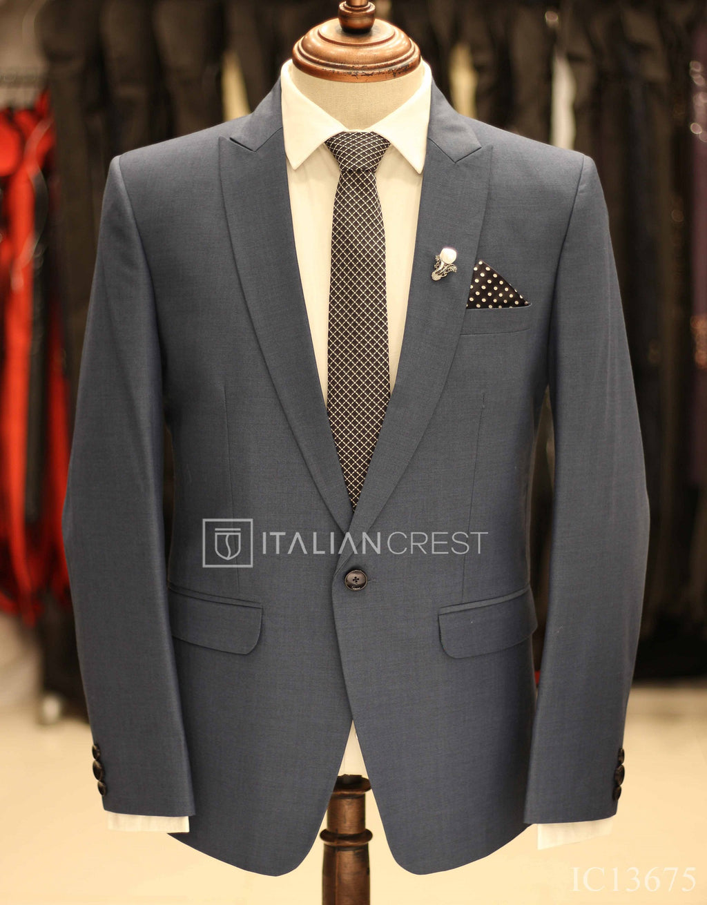 IC13675L-Peak Lapel Suits