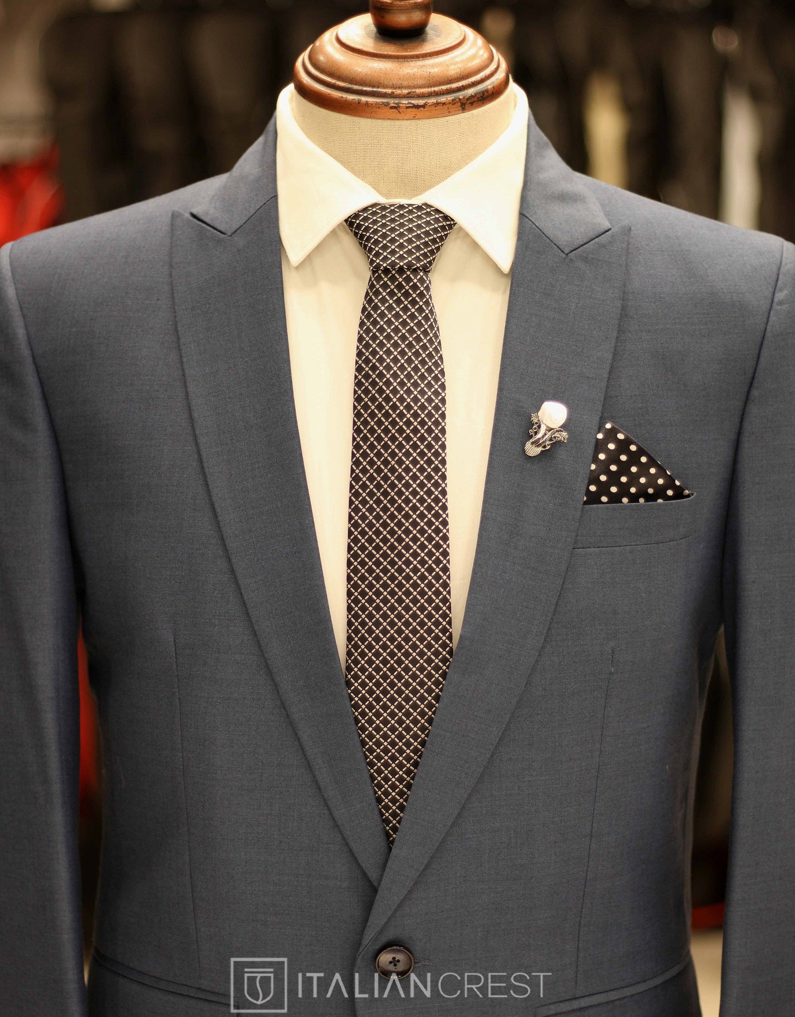 IC13675L-Peak Lapel Suits