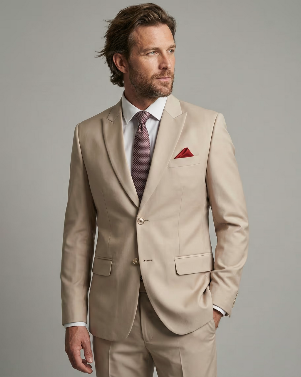IC13697L-Peak Lapel Suits