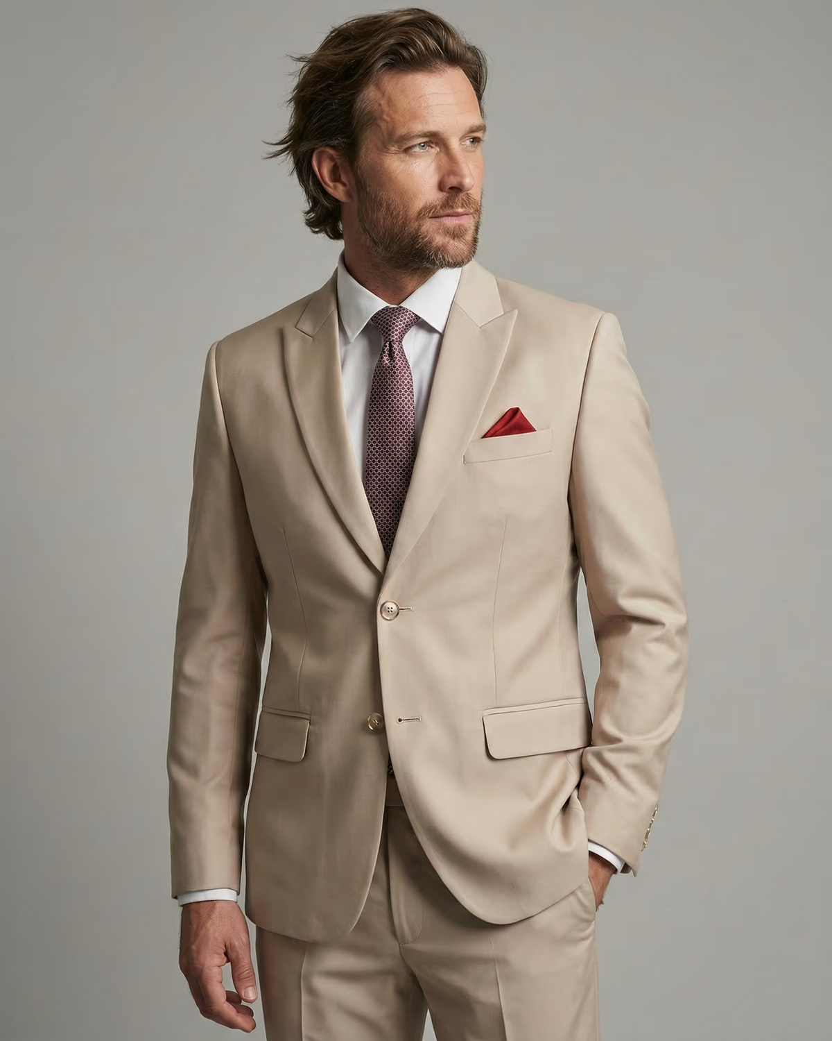 IC13697L-Peak Lapel Suits