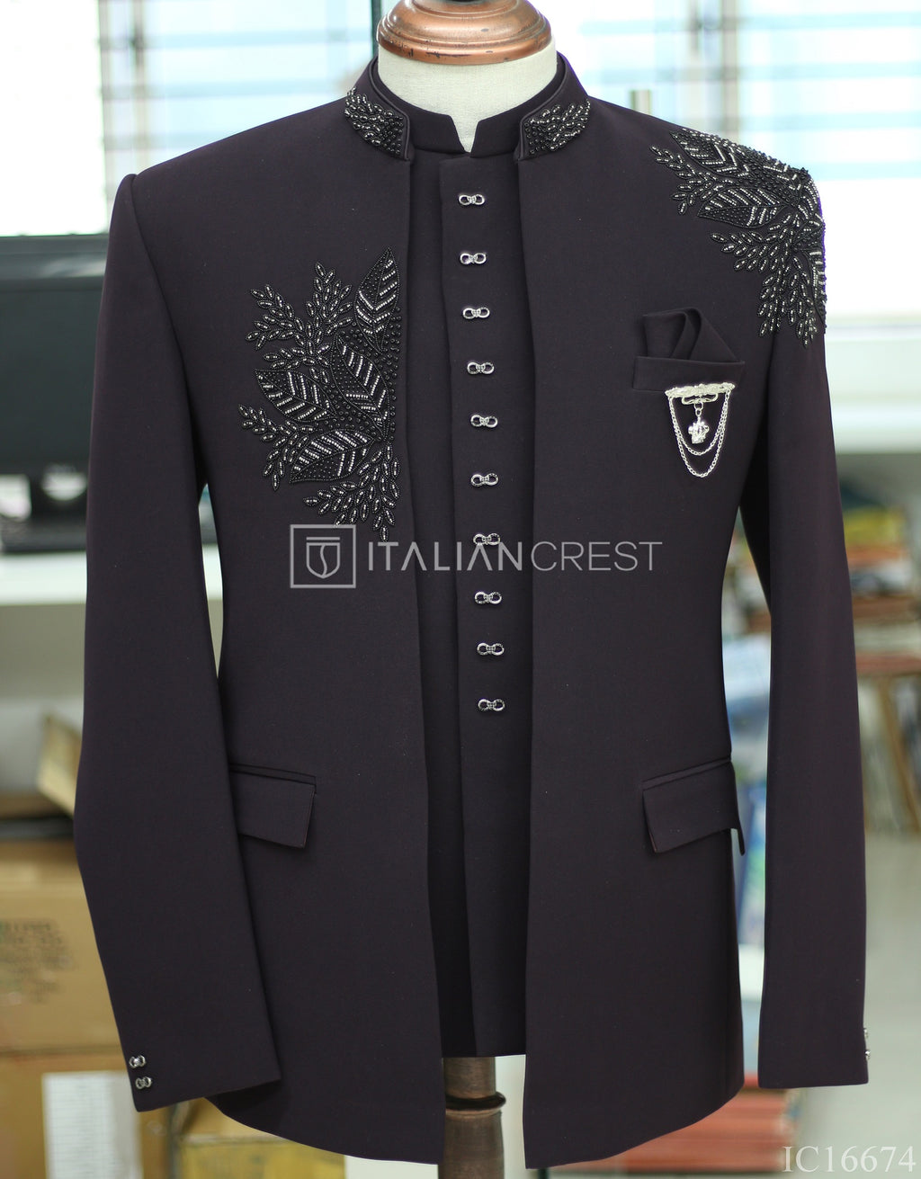 IC16674-Double Jodhpuri