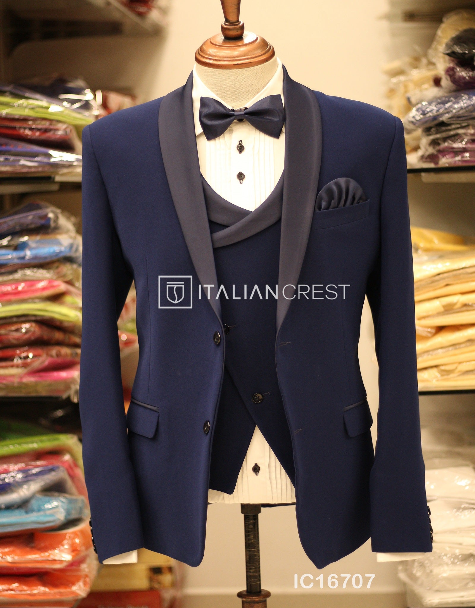IC16707-3pc Tuxedo Suits