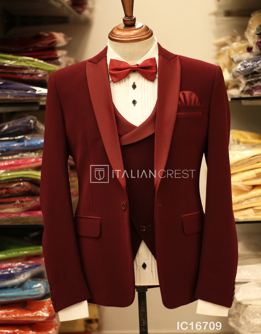 IC16709-3pc Tuxedo Suits