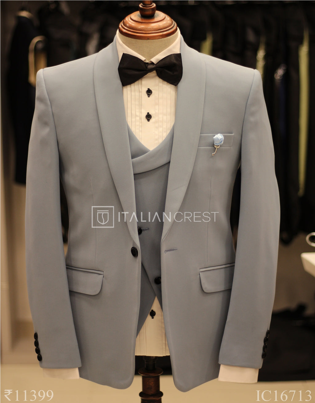 IC16713-3pc Tuxedo Suits