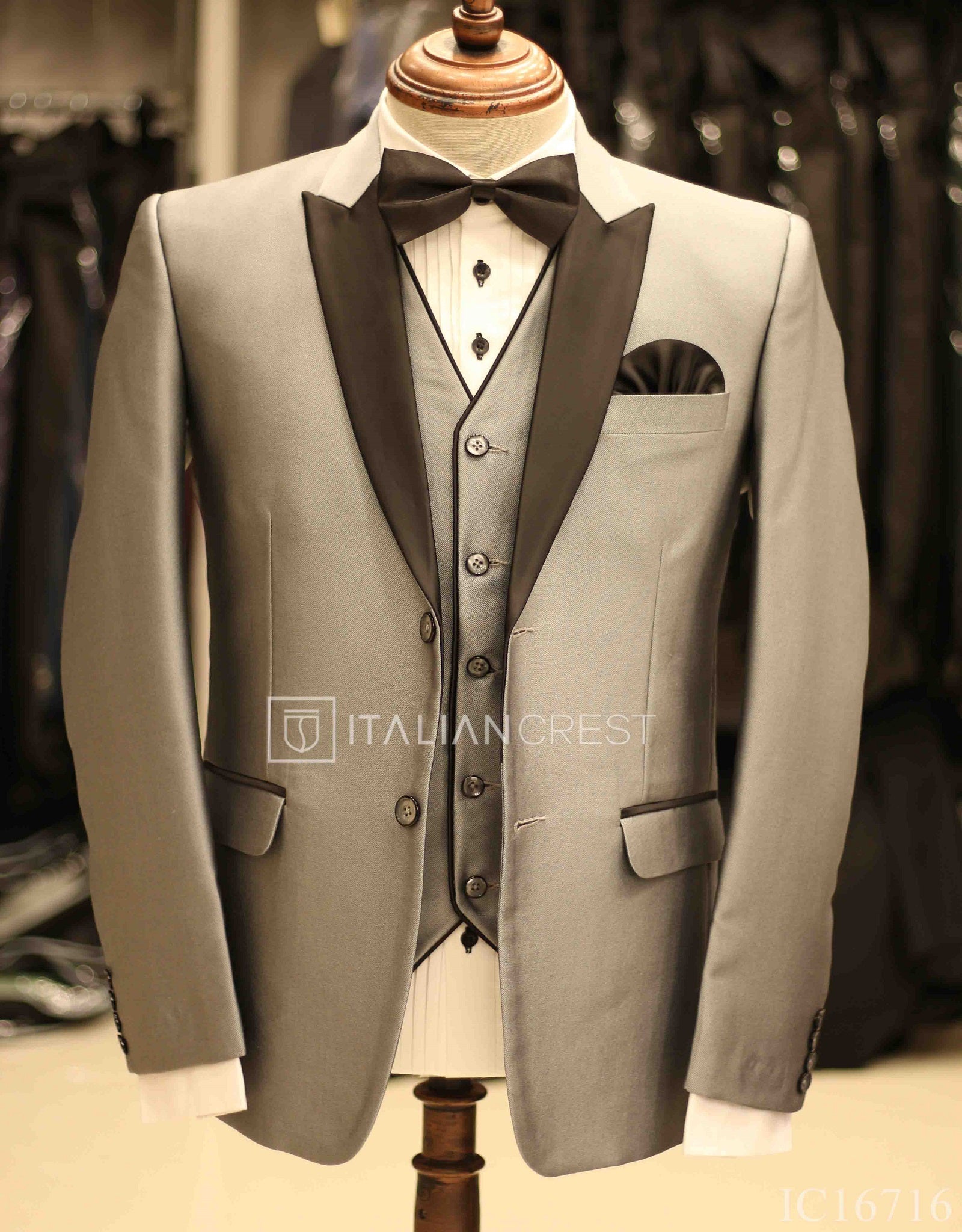 IC16716-3pc Tuxedo Suits