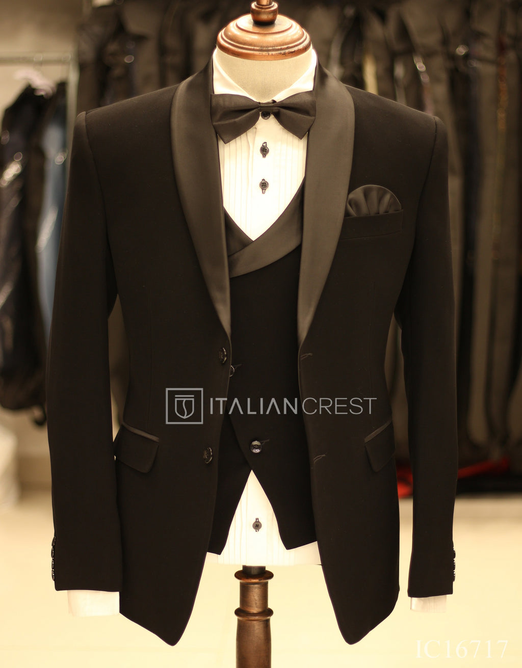IC16717-3pc Tuxedo Suits