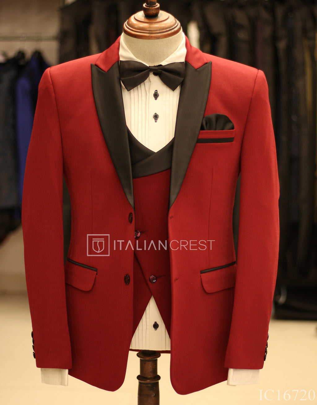 IC16720-3pc Tuxedo Suits