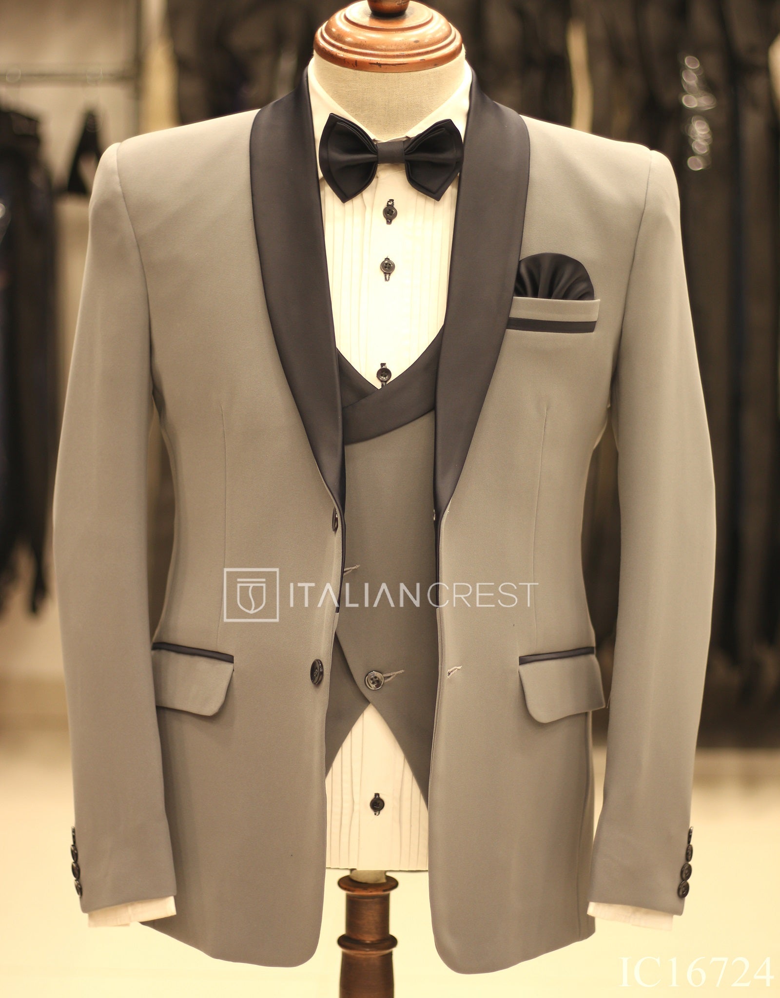 IC16724-3pc Tuxedo Suits