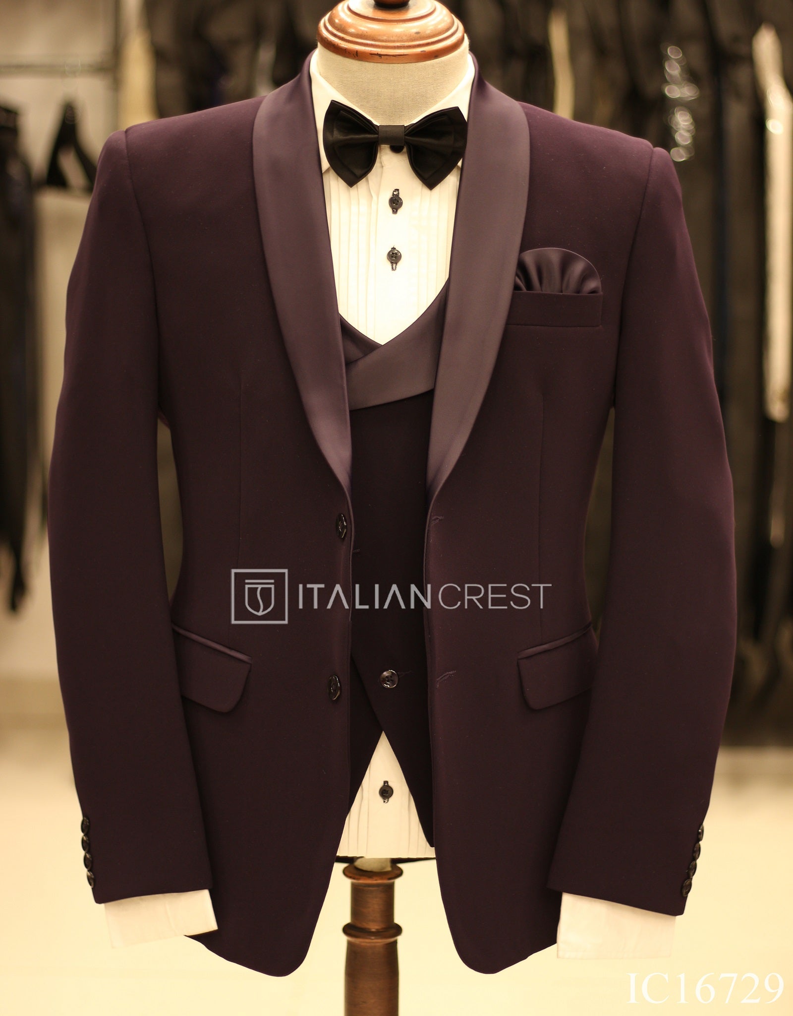 IC16729-3pc Tuxedo Suits