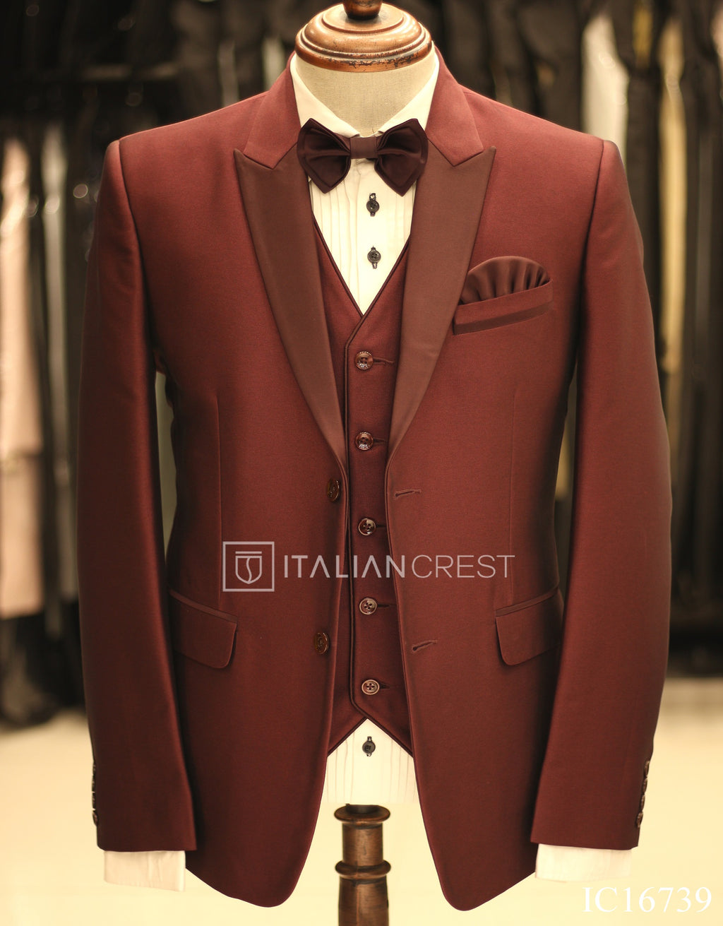 IC16739-3pc Tuxedo Suits