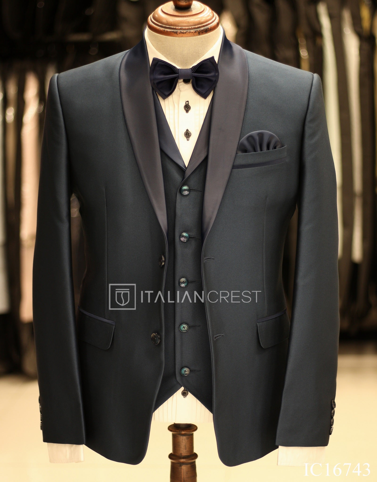 IC16743-3pc Tuxedo Suits