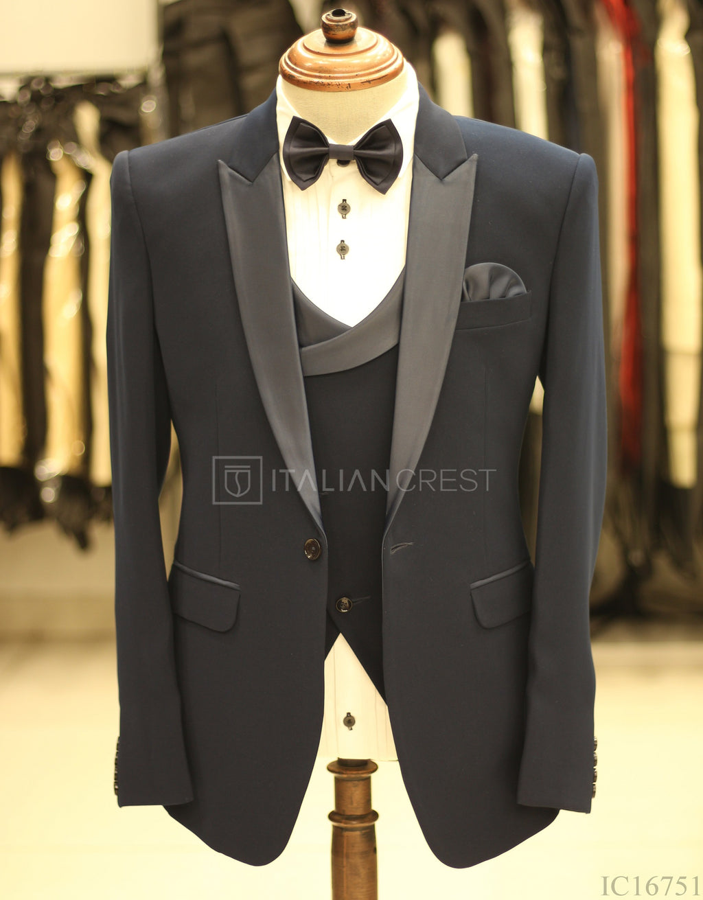 IC16751-3pc Tuxedo Suits