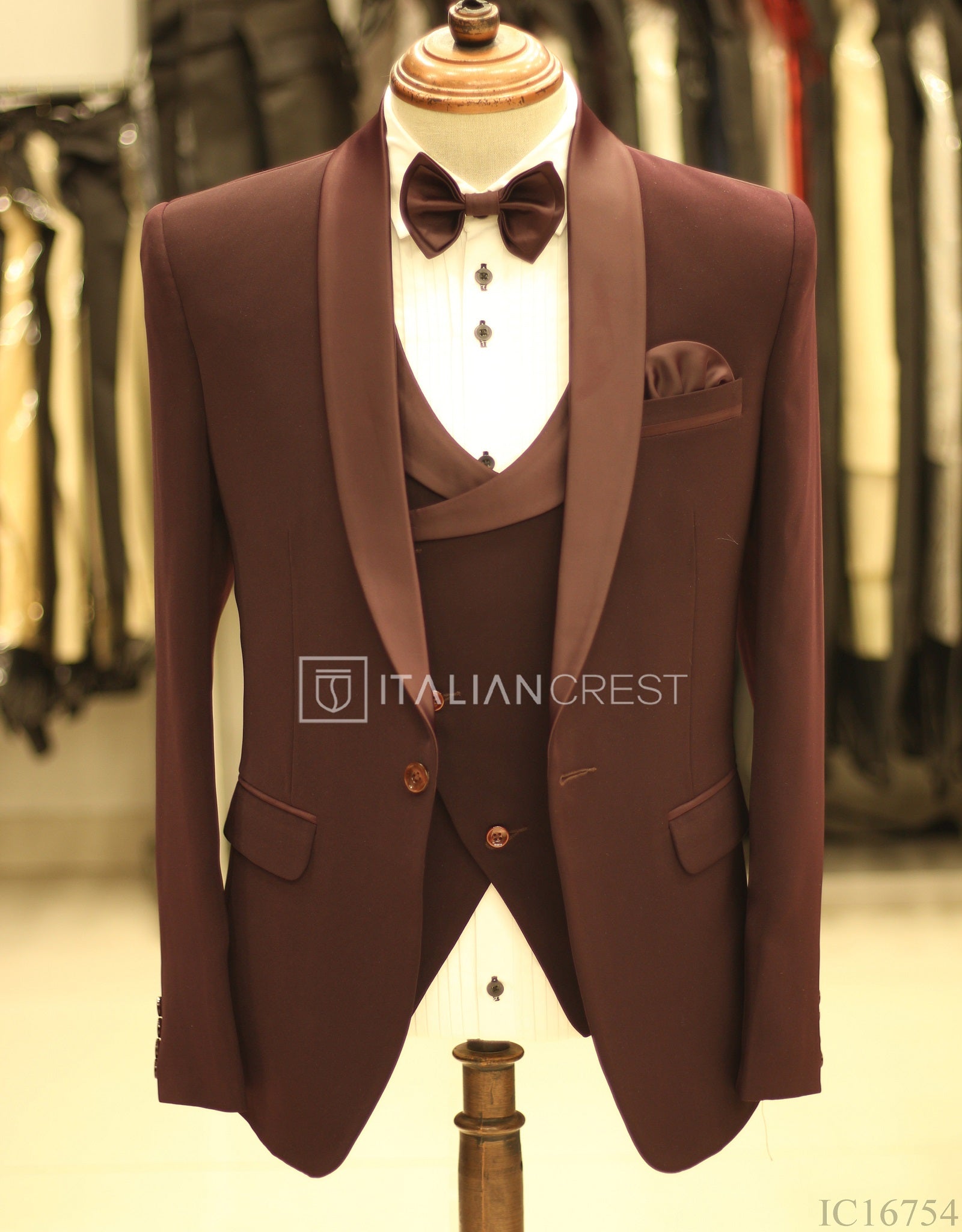 IC16754-3pc Tuxedo Suits