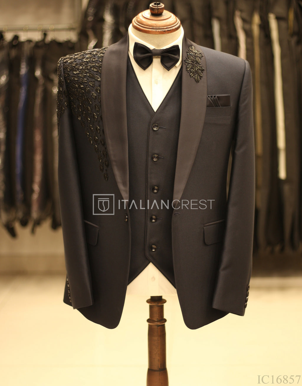 IC16857-3pc Designer Suits