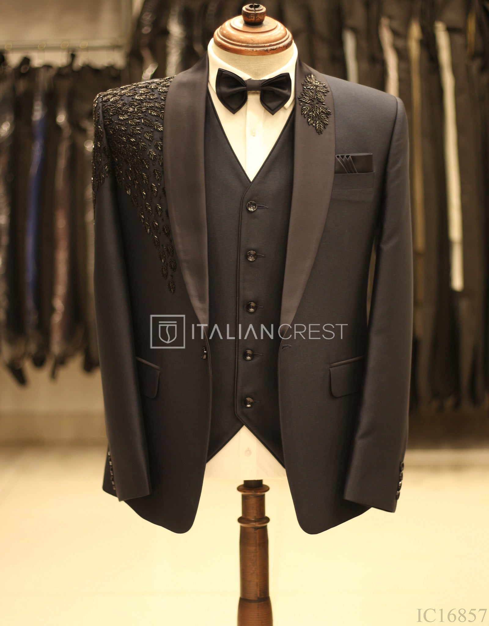 IC16857-3pc Designer Suits