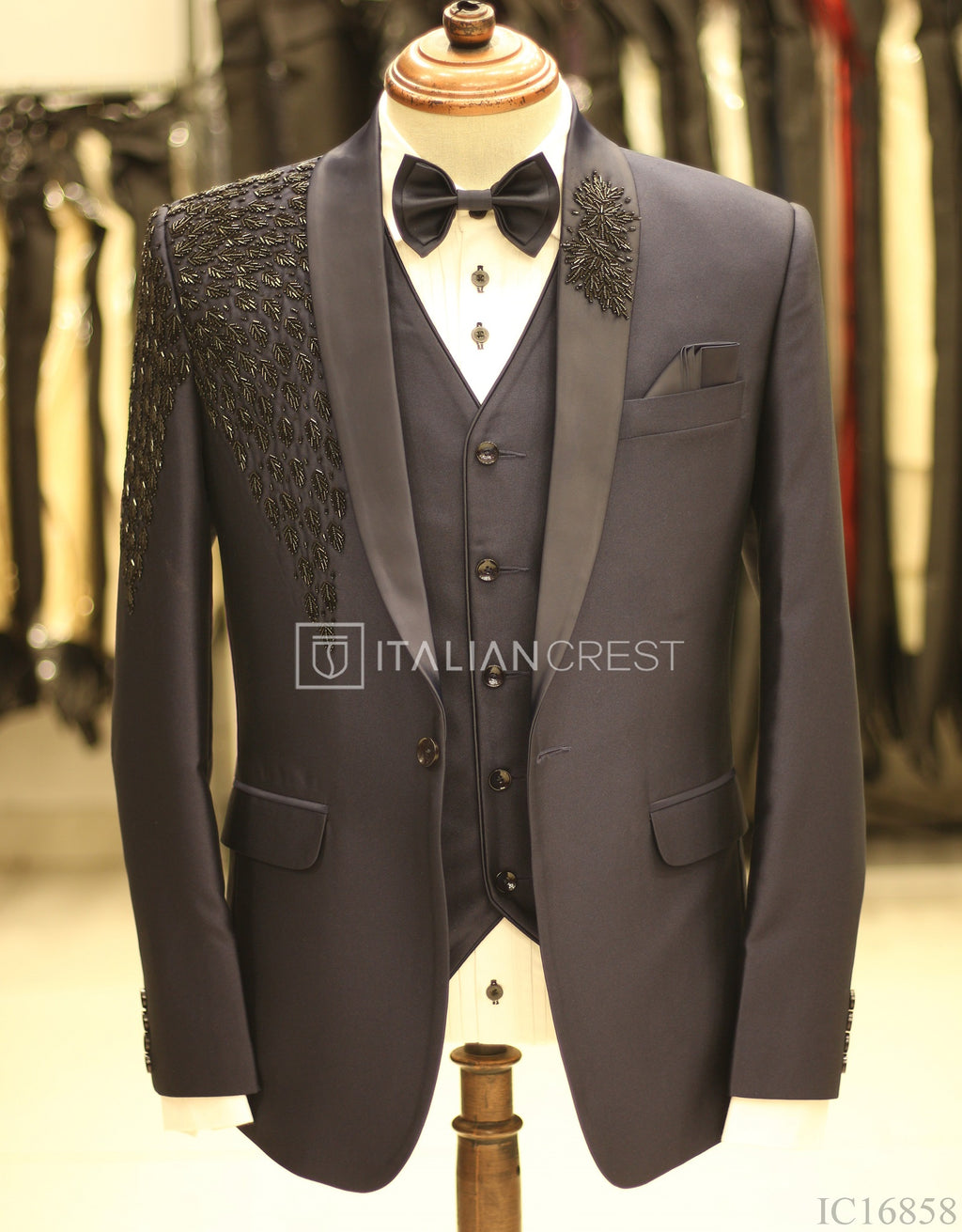 IC16858-3pc Designer Suits