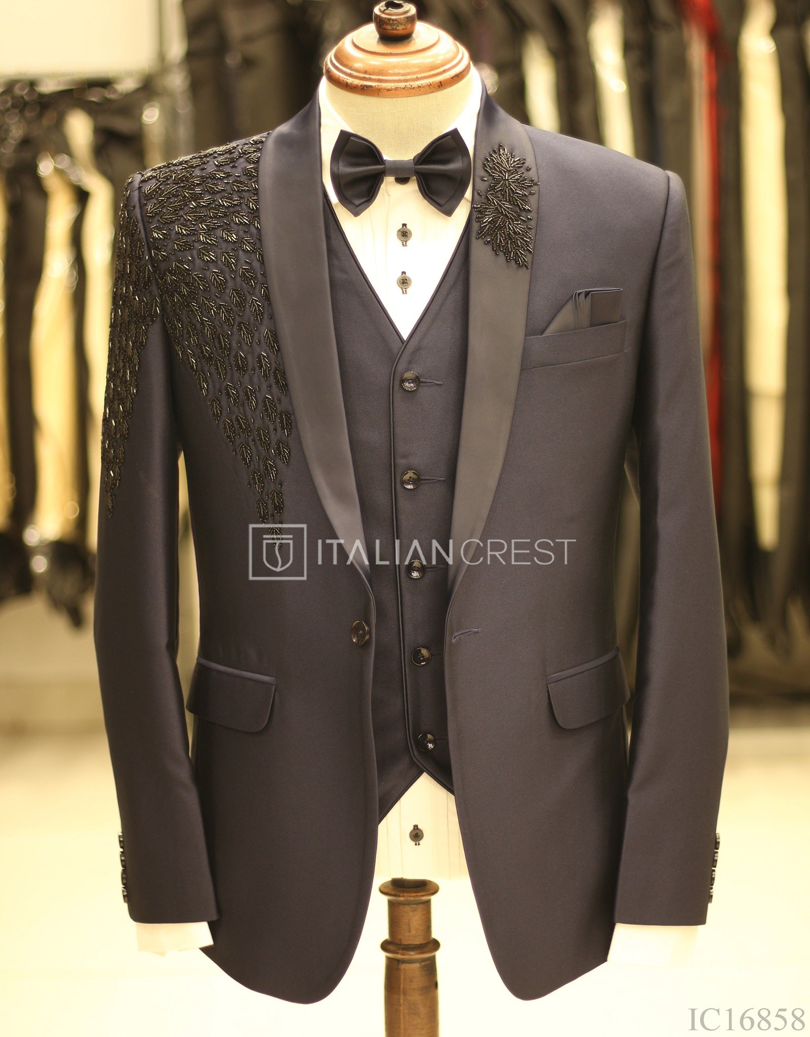 IC16858-3pc Designer Suits