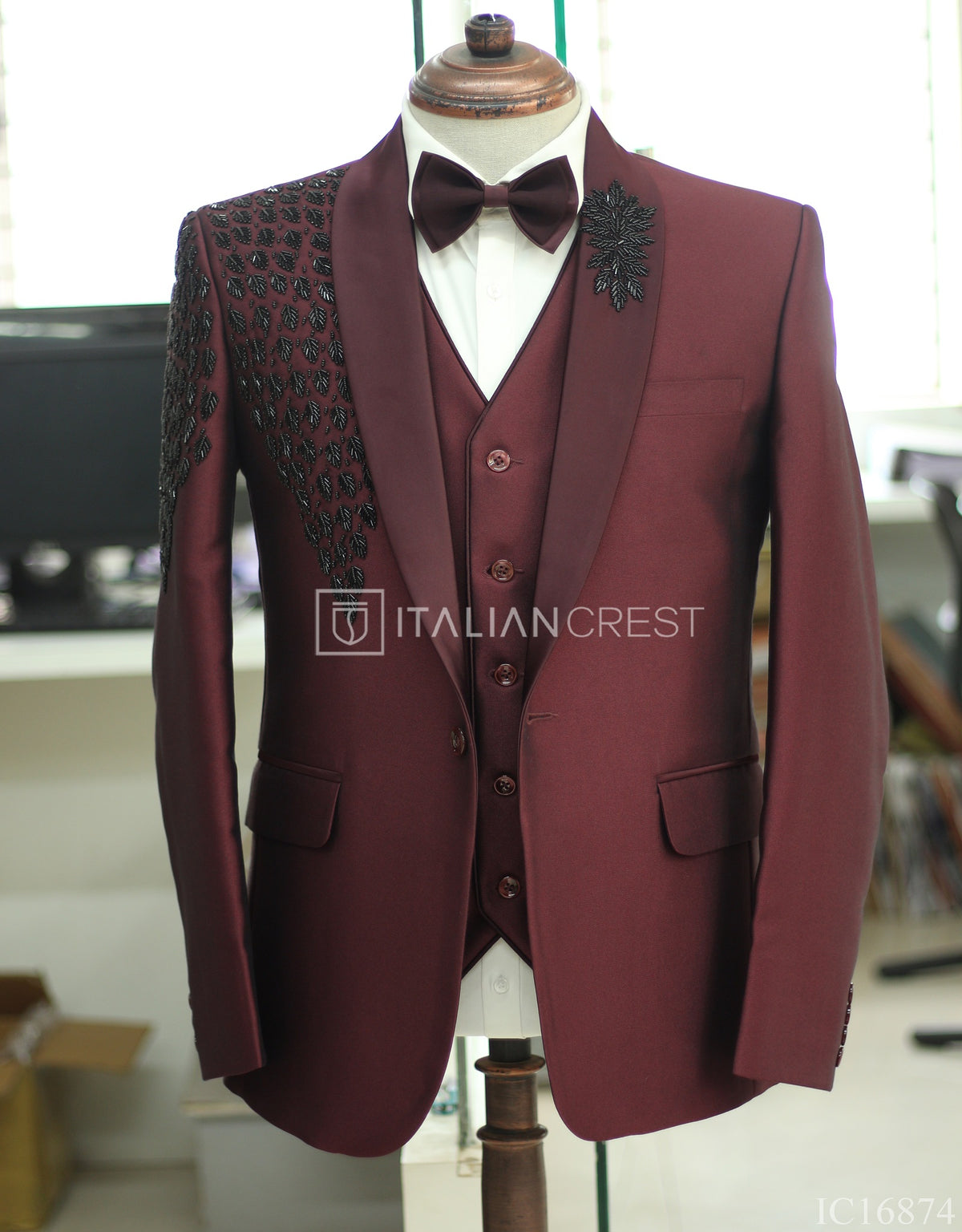 IC16874-3pc Designer Suits