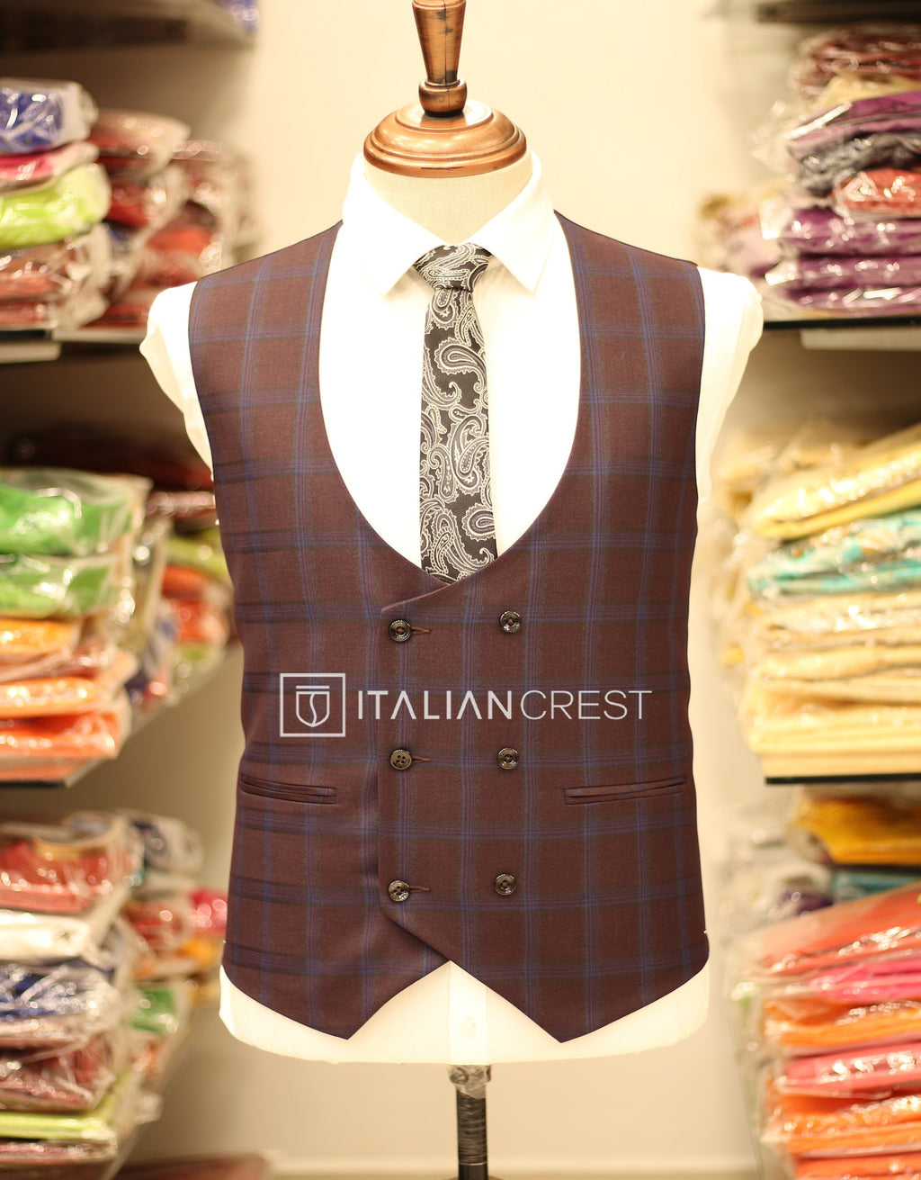 IC17523-3pc Peak Lapel Suits