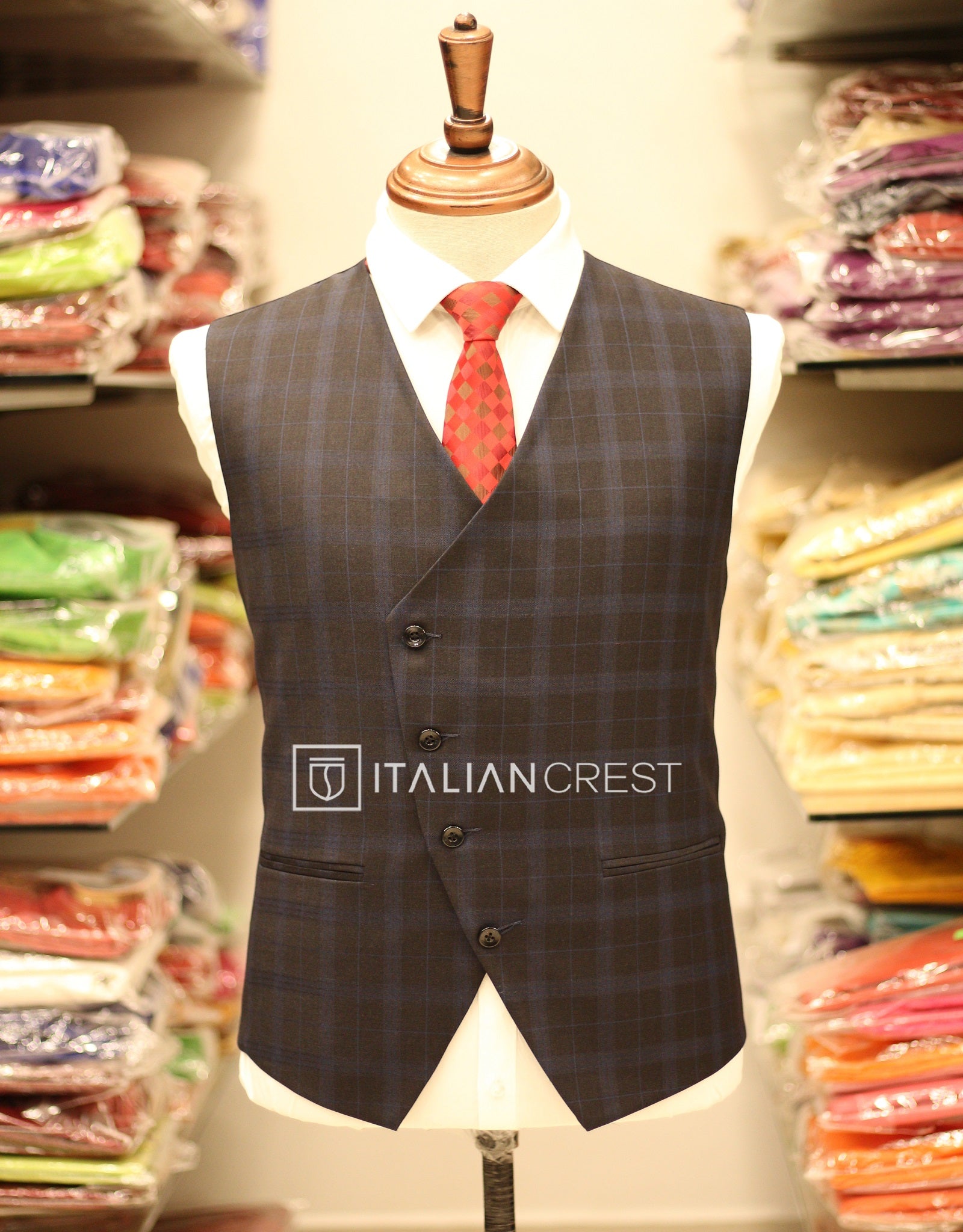 IC17527-3pc Peak Lapel Suits