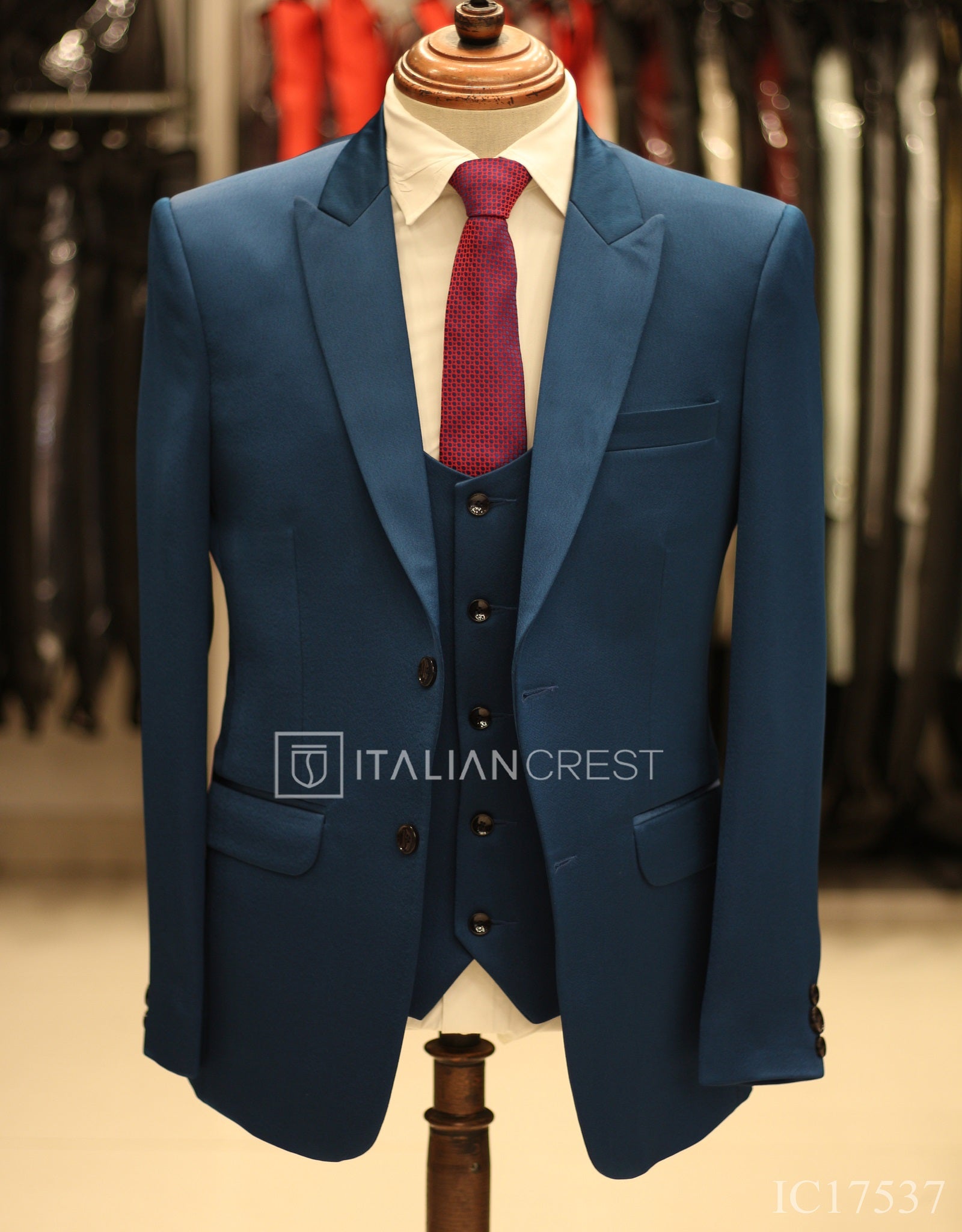 IC17537-3pc Peak Lapel Suits