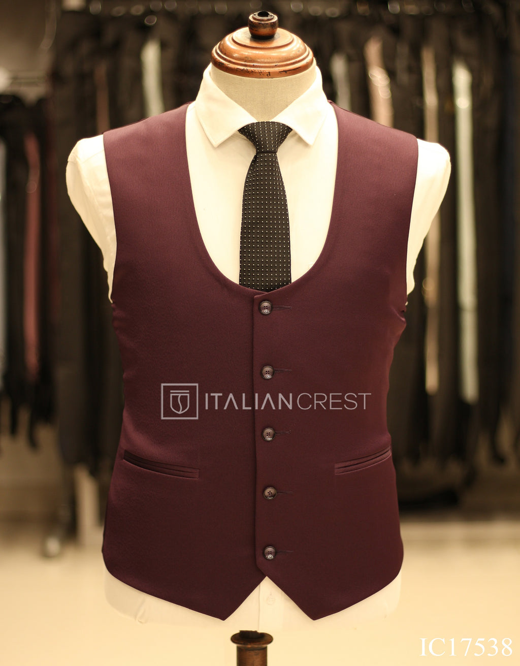 IC17538-3pc Peak Lapel Suits