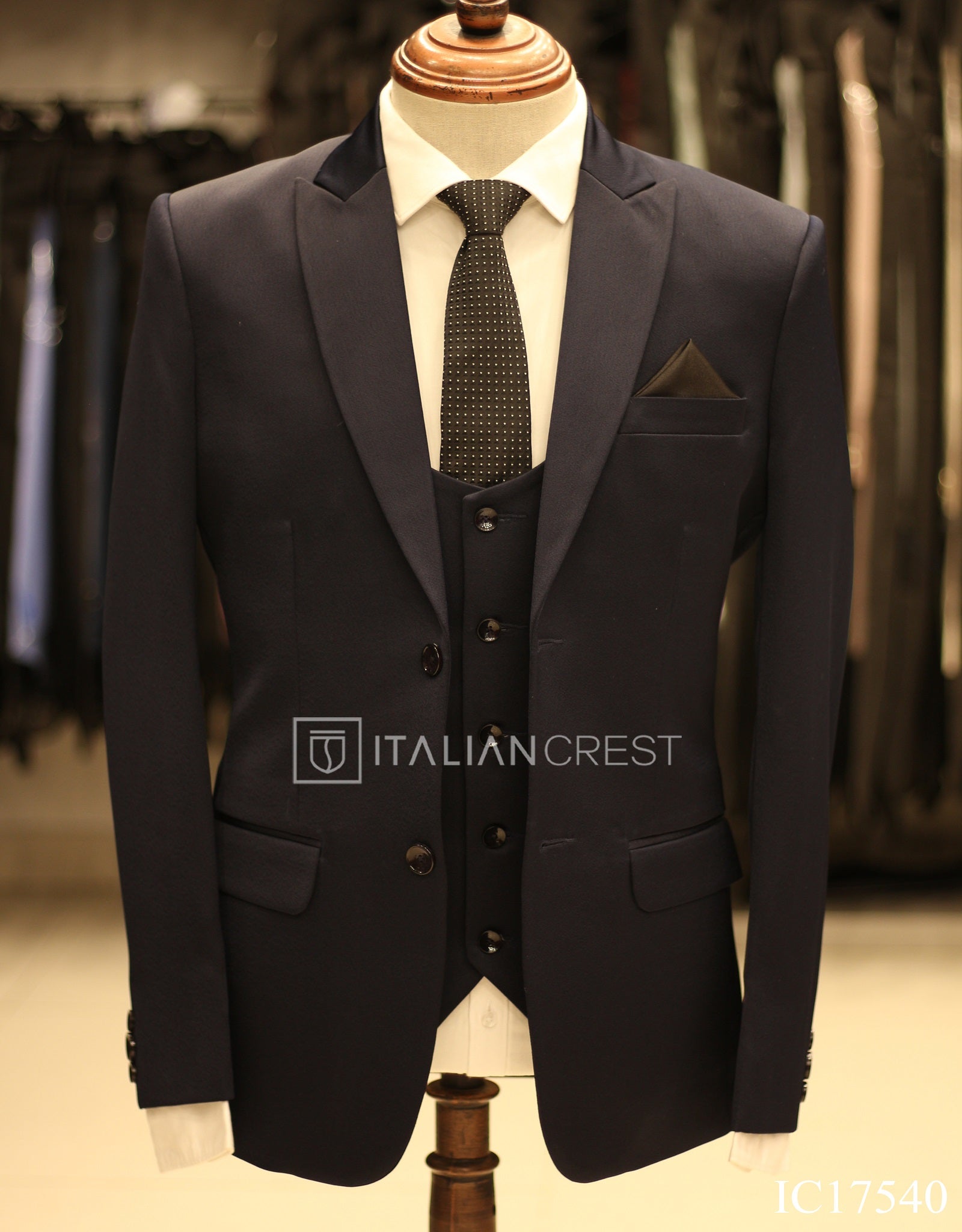 IC17540-3pc Peak Lapel Suits