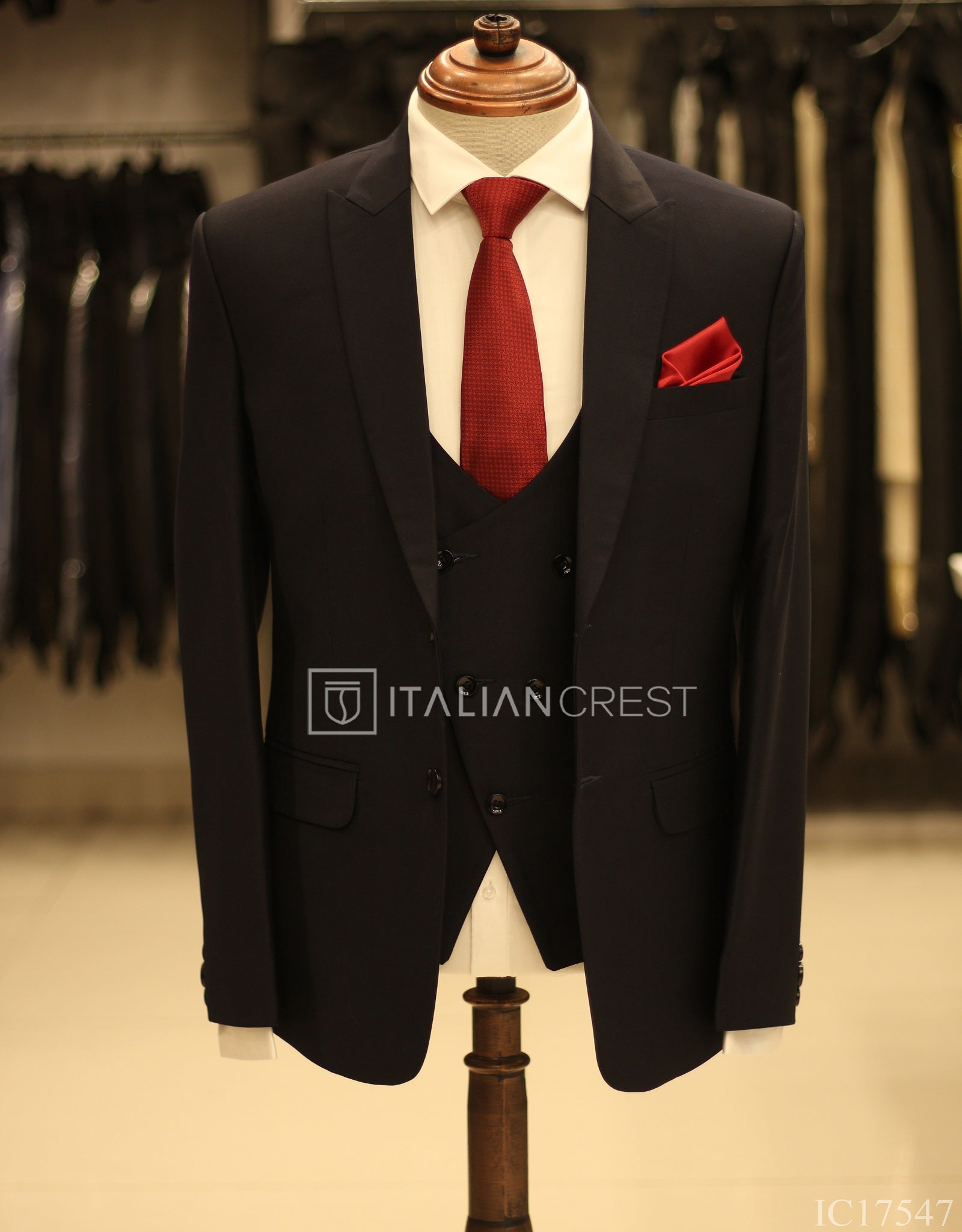 IC17547-3pc Peak Lapel Suits