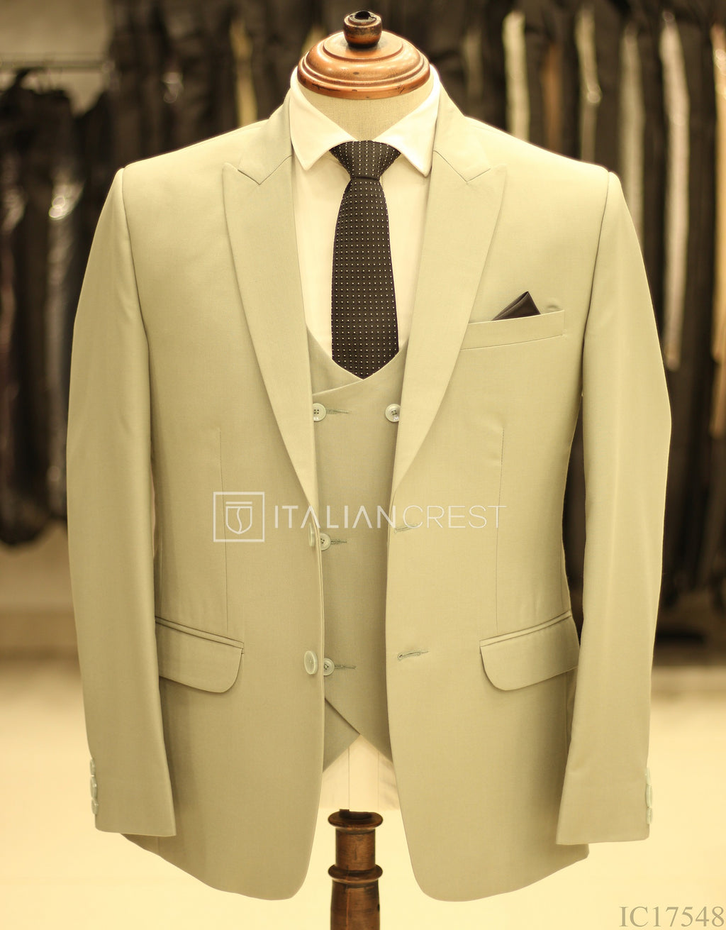 IC17548-3pc Peak Lapel Suits