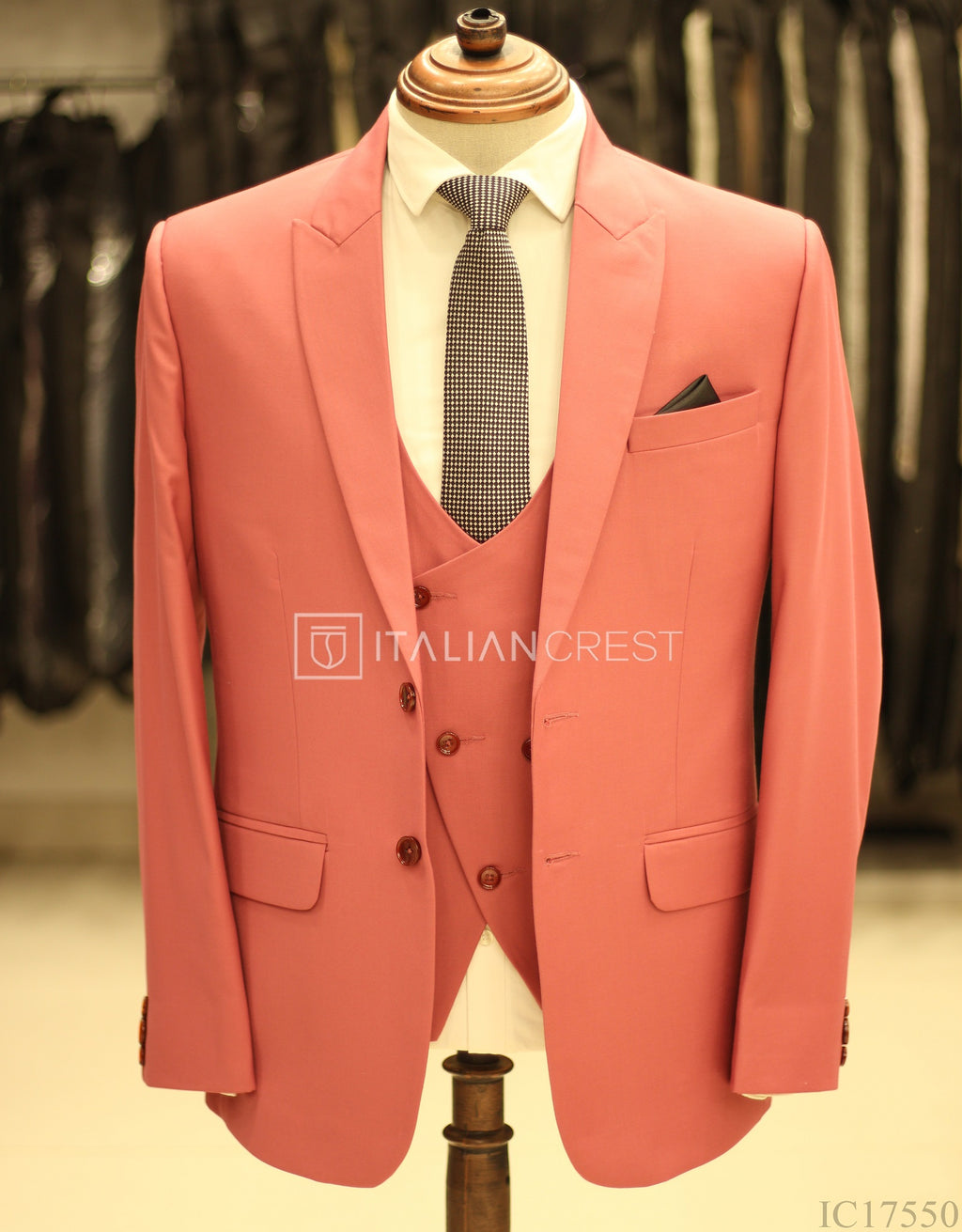 IC17550-3pc Peak Lapel Suits