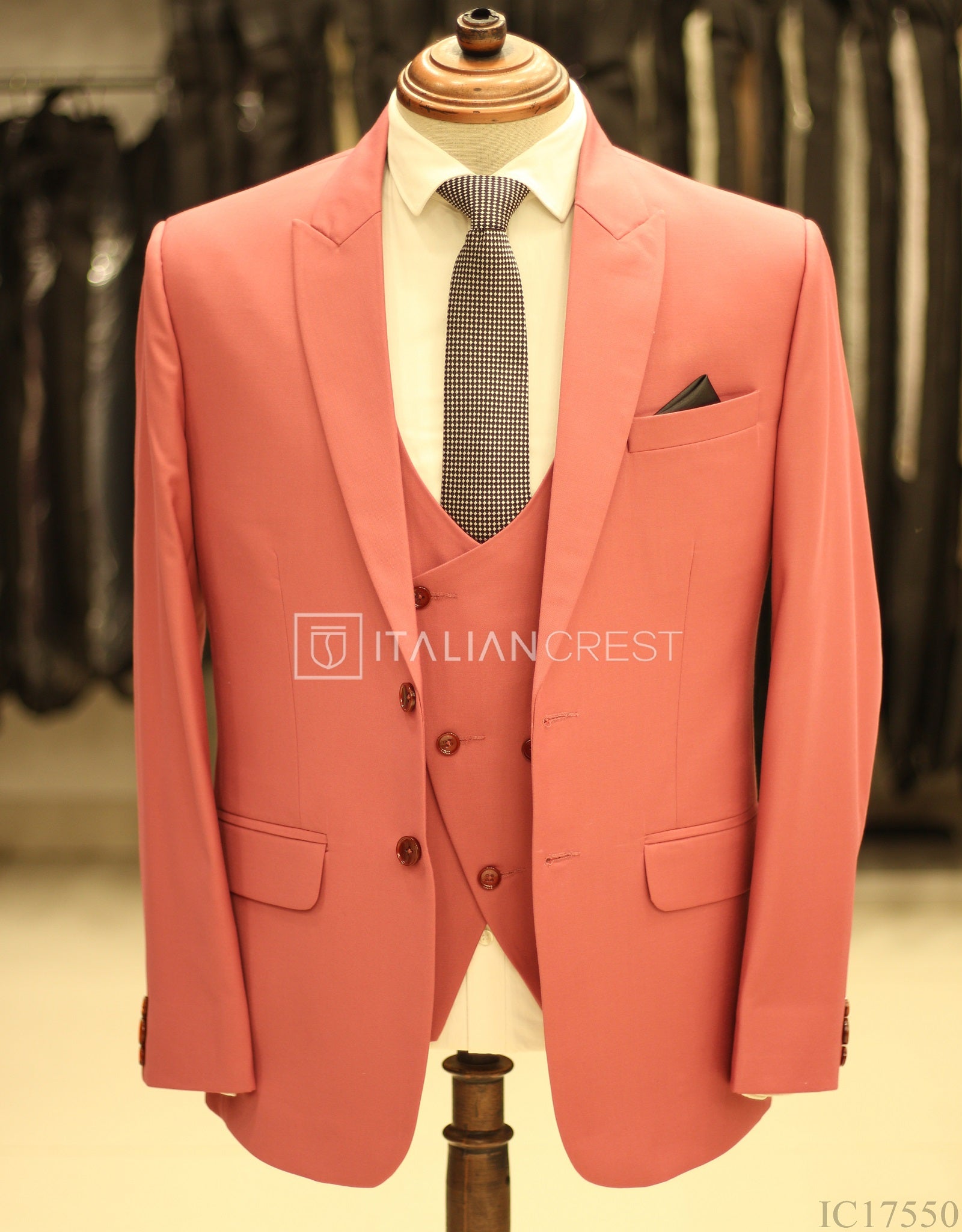 IC17550-3pc Peak Lapel Suits
