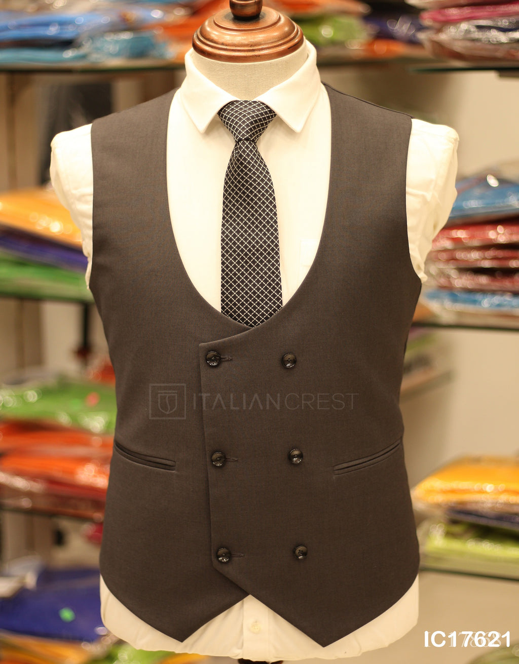 IC17621-3pc Peak Lapel Suits