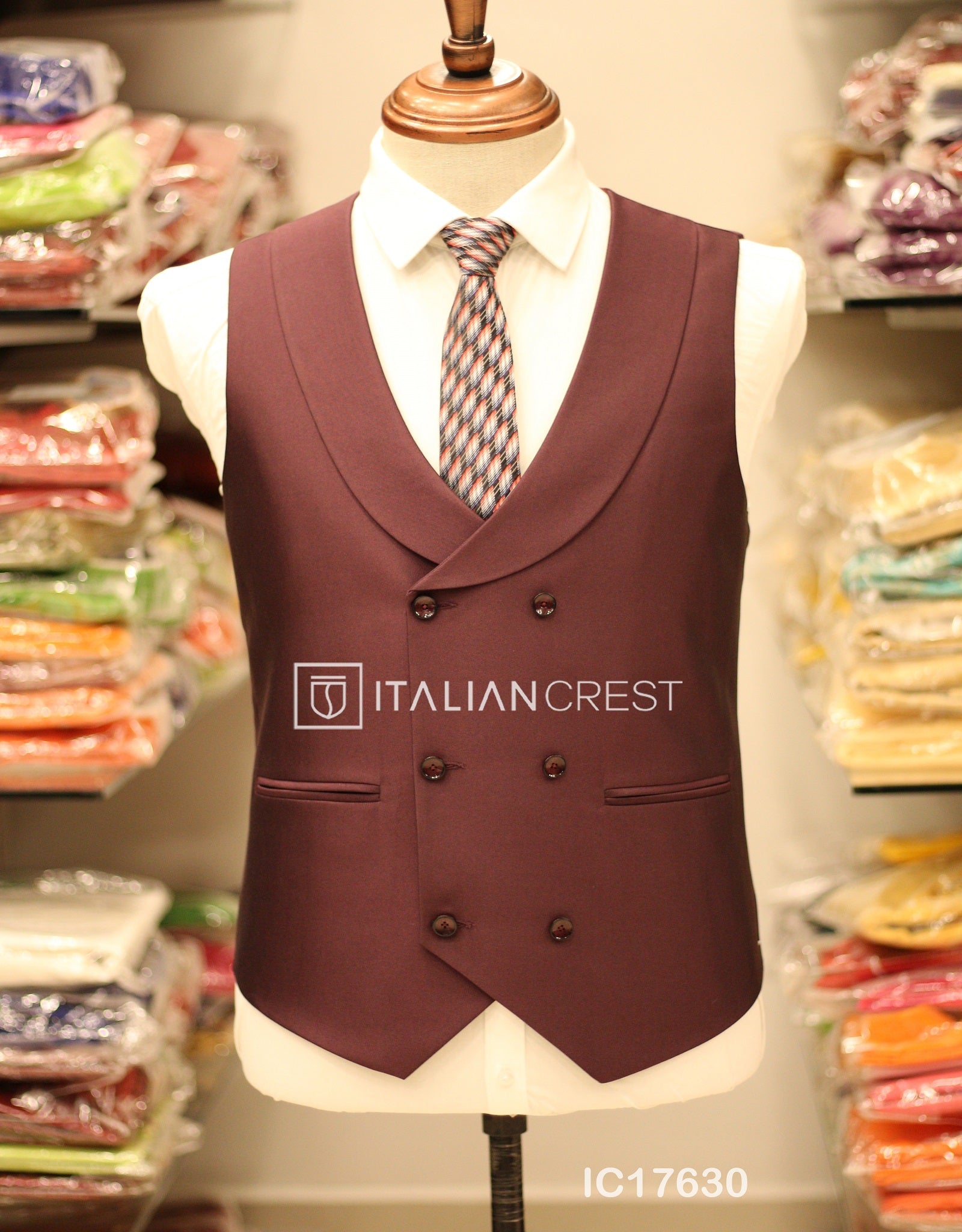 IC17630-3pc Peak Lapel Suits