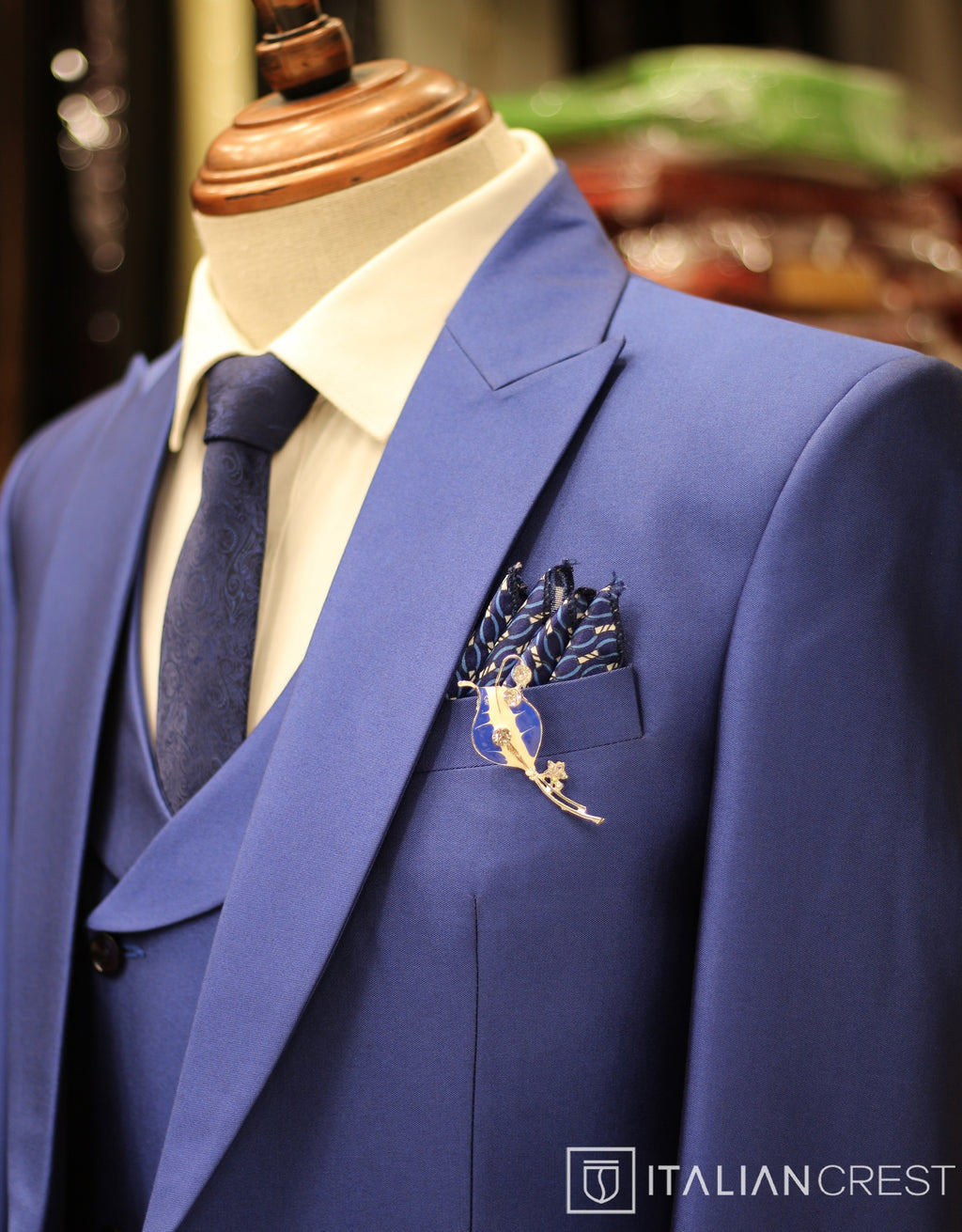 IC17631-3pc Peak Lapel Suits