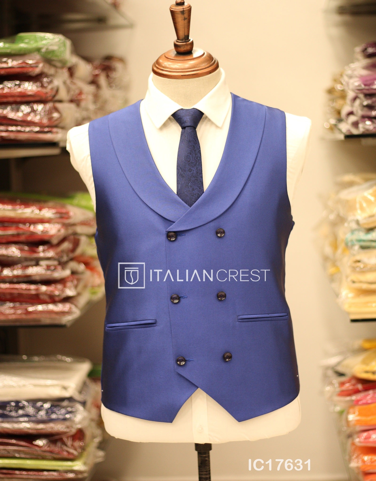 IC17631-3pc Peak Lapel Suits