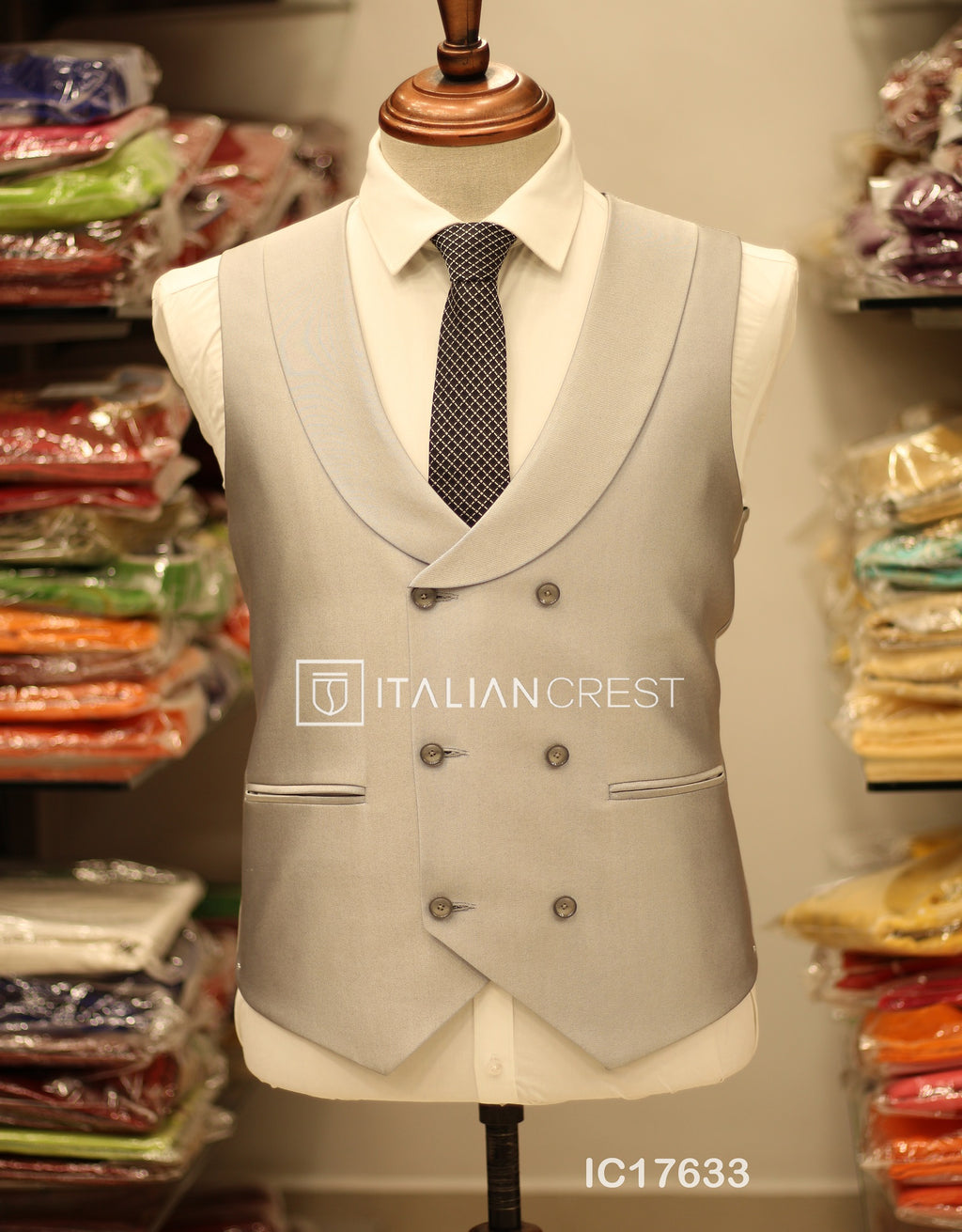 IC17633-3pc Peak Lapel Suits