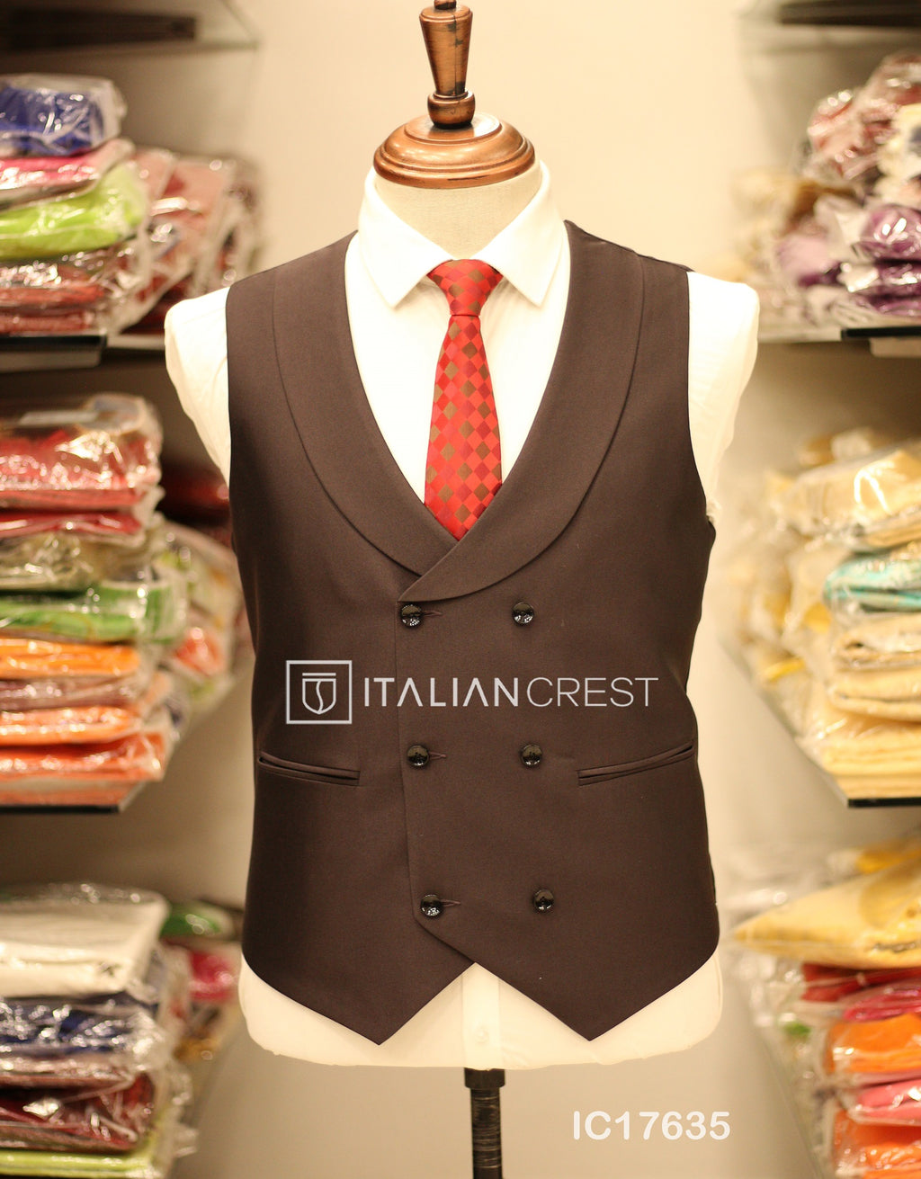 IC17635-3pc Peak Lapel Suits