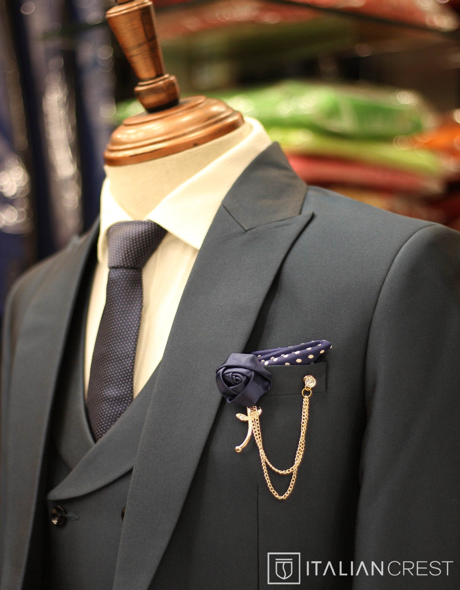 IC17638-3pc Peak Lapel Suits