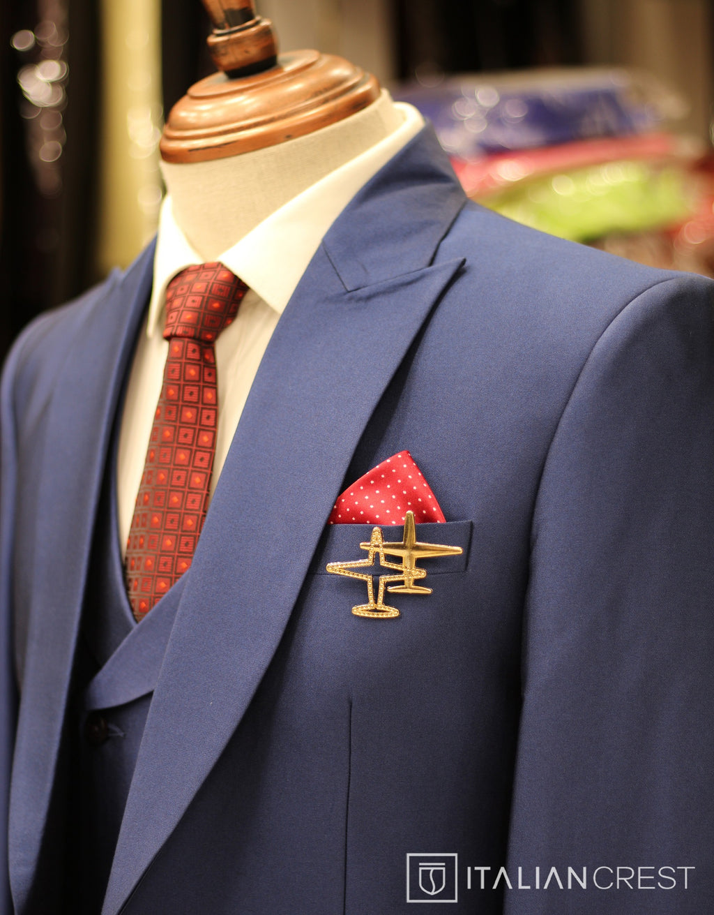 IC17639-3pc Peak Lapel Suits