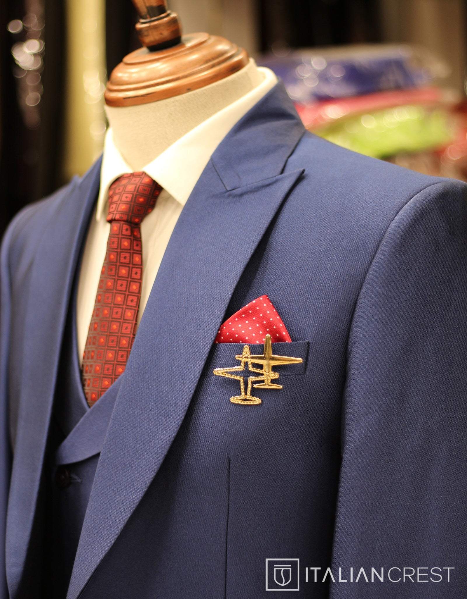 IC17639-3pc Peak Lapel Suits