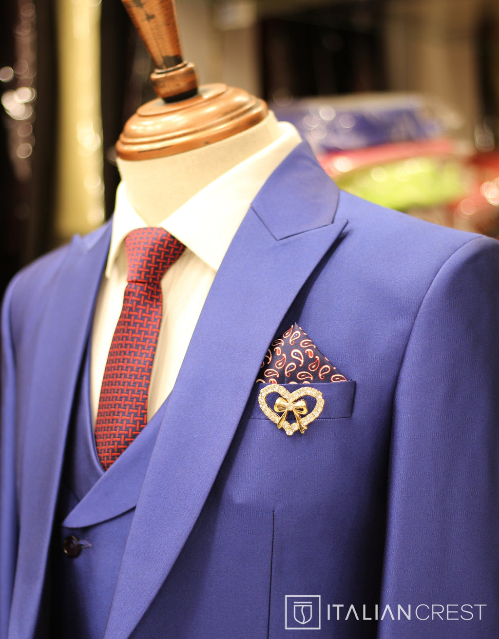 IC17640-3pc Peak Lapel Suits